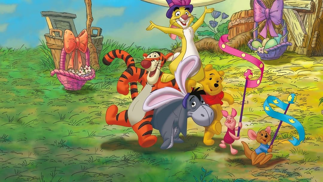 Winnie the Pooh: Springtime with Roo backdrop 2