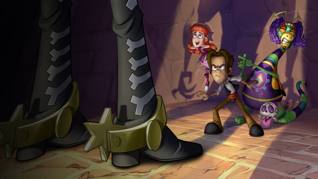 The Legend of the Black Charro backdrop 1