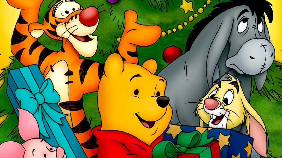 Winnie the Pooh: A Very Merry Pooh Year backdrop 6