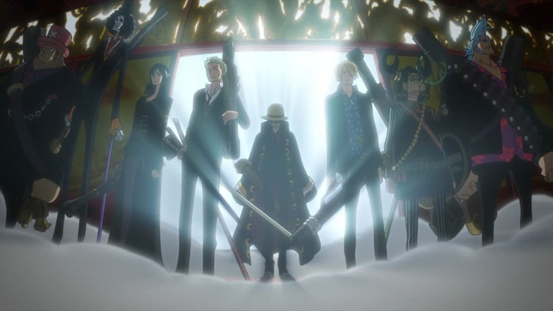 One Piece Film: Strong World backdrop 4