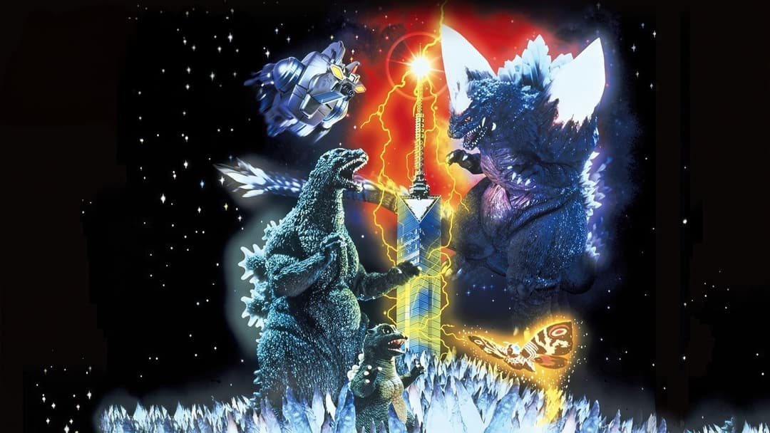 Godzilla vs. Spacegodzilla backdrop 1