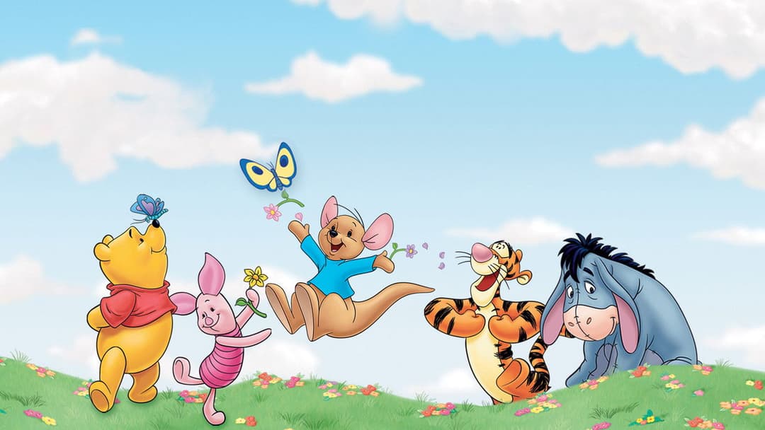 Winnie the Pooh: Springtime with Roo backdrop 1