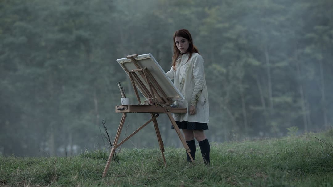 Down a Dark Hall backdrop 19