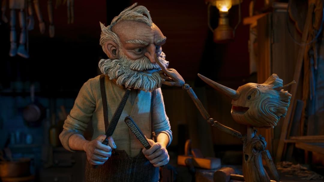 Guillermo del Toro's Pinocchio backdrop 1