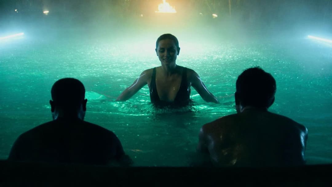 Tiefe Wasser backdrop 12