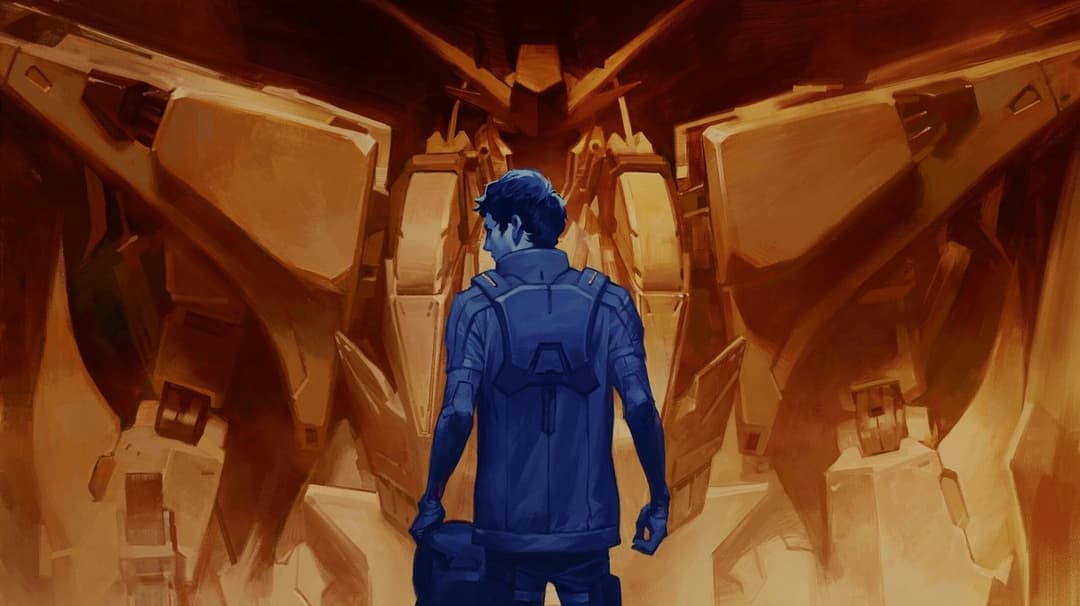 Mobile Suit Gundam Hathaway backdrop 16