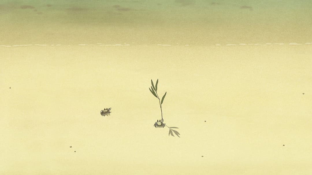 Die rote Schildkröte backdrop 11