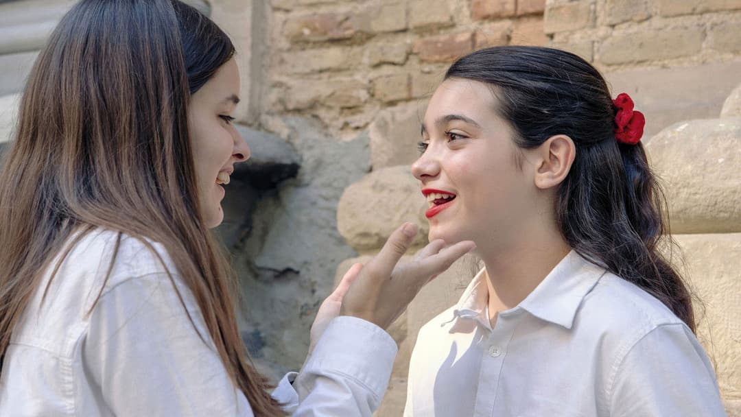 Schoolgirls backdrop 11