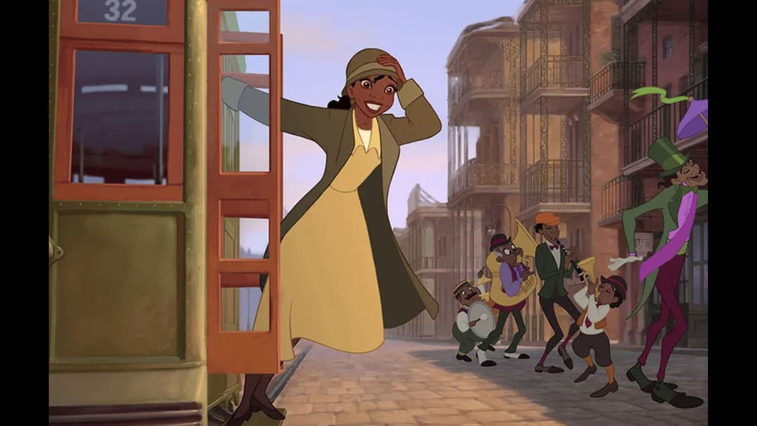 The Princess and the Frog backdrop 3