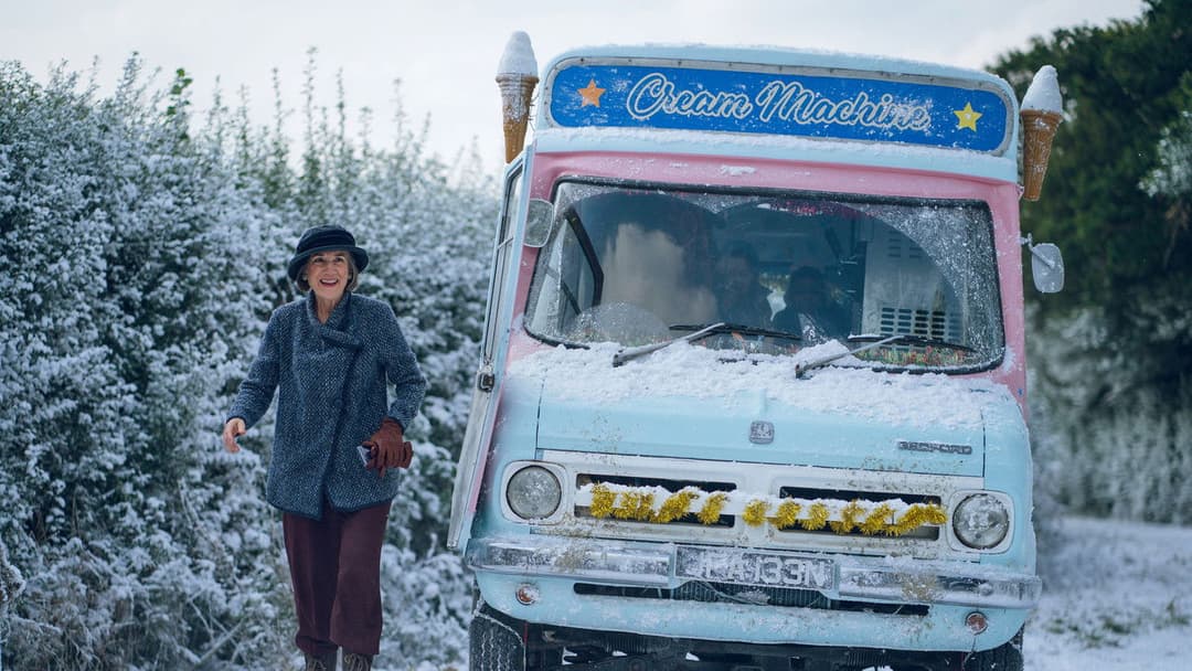 Weihnachten bei dir oder bei mir? backdrop 14