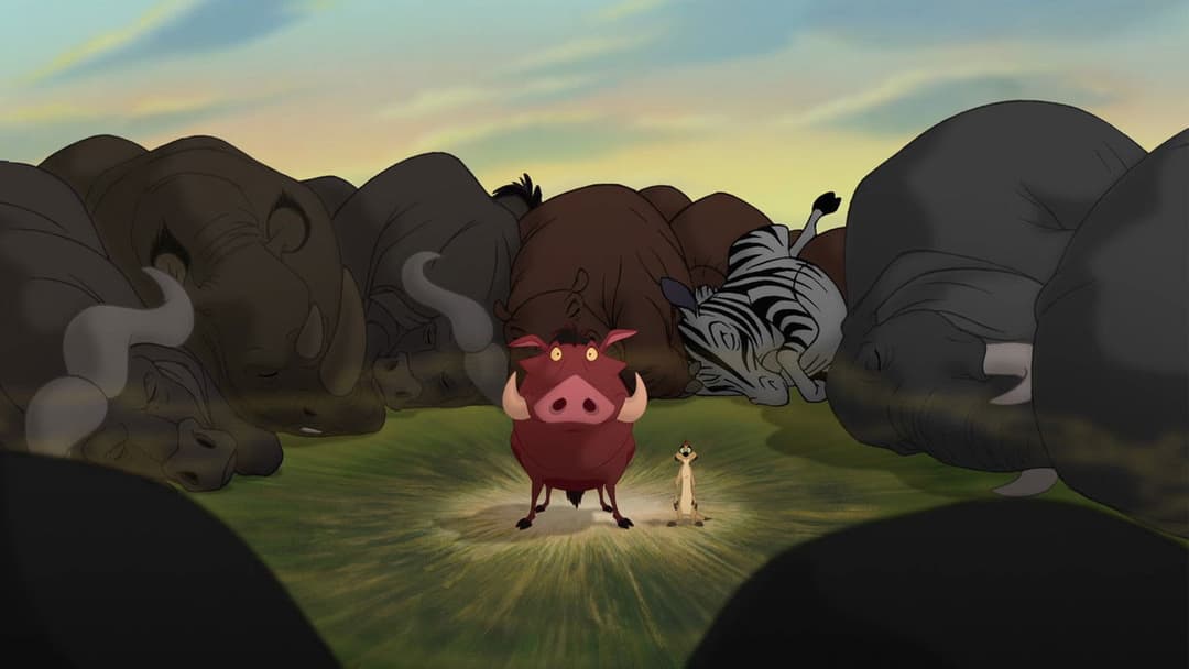Der König der Löwen 3 - Hakuna Matata backdrop 6