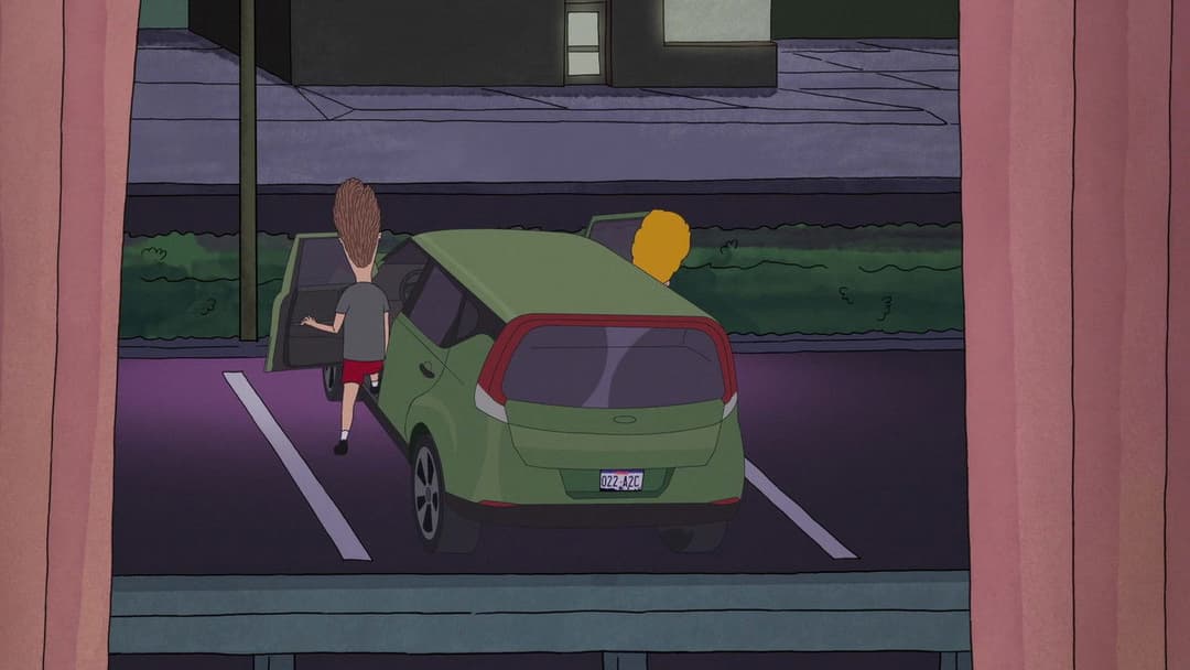 Бівіс і Батт-Гед вставляють Всесвіту backdrop 9