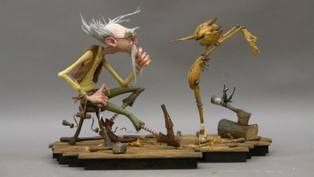 Guillermo del Toro's Pinocchio backdrop 12