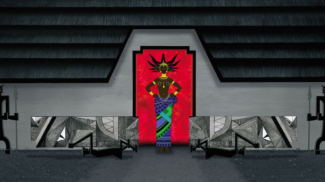 Kiriku und die wilden Tiere backdrop 7