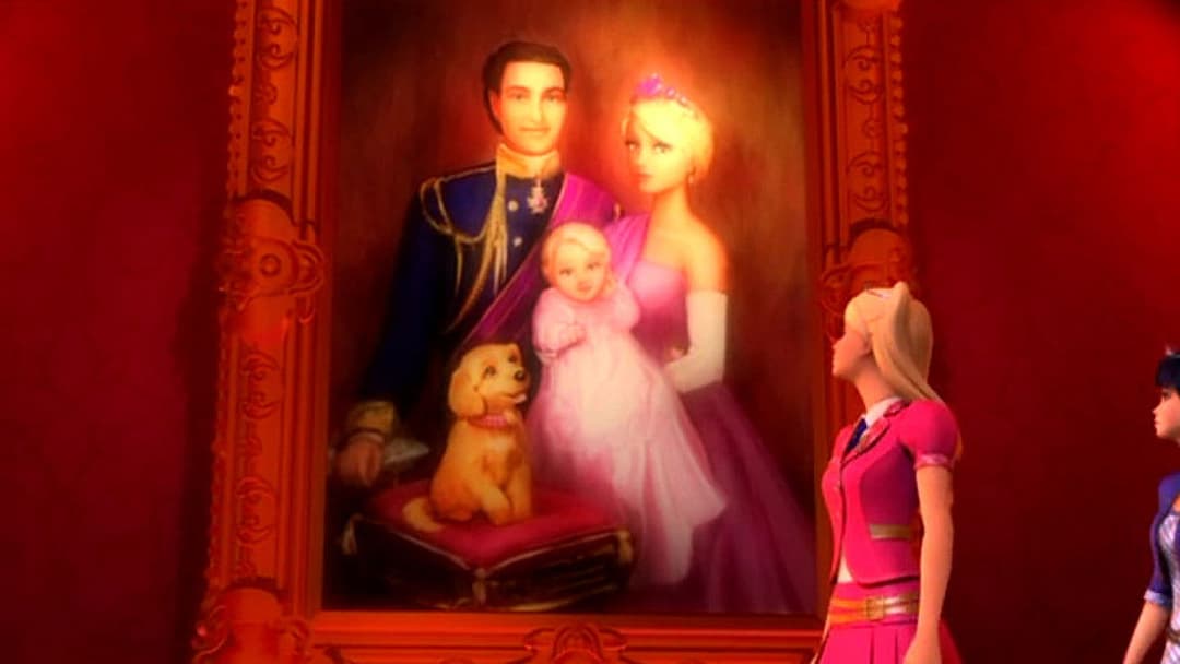 Barbie: Princess Charm School backdrop 17