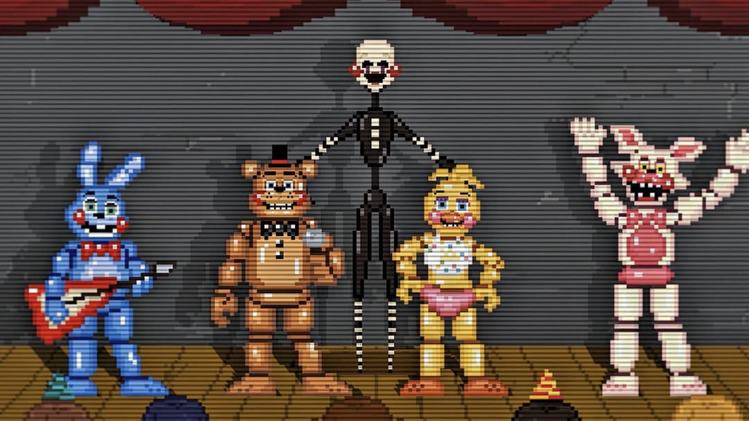 Five Nights at Freddy's 2 backdrop 14