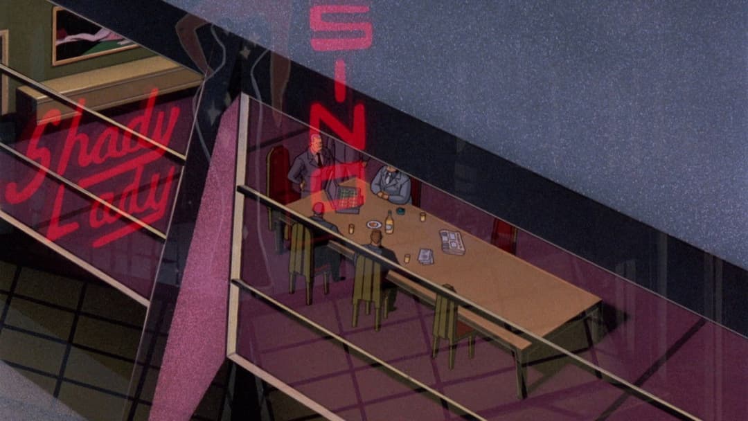 Batman und das Phantom backdrop 17