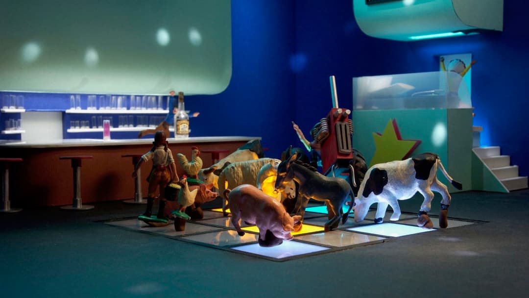 Panique au village backdrop 13