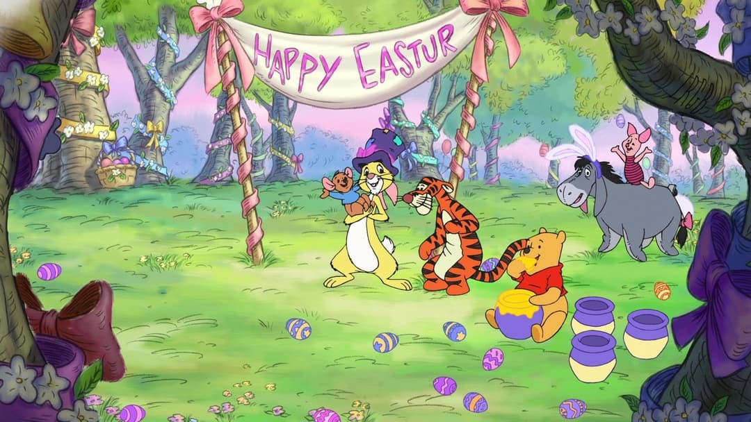 Winnie the Pooh: Springtime with Roo backdrop 6