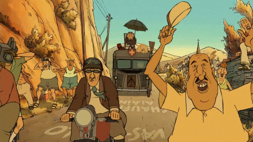 The Triplets of Belleville backdrop 17