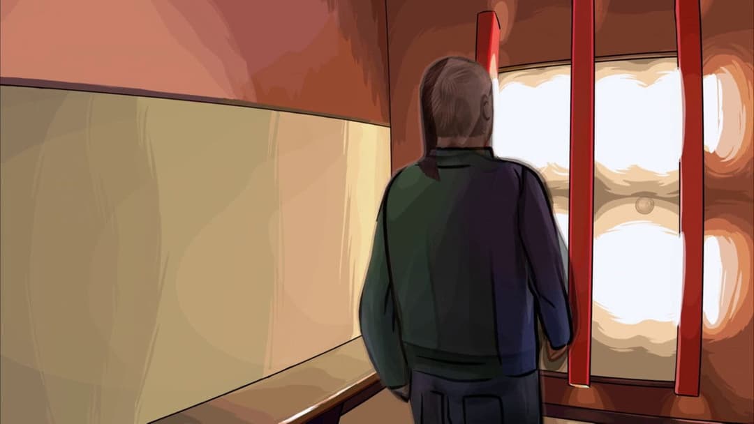 A Scanner Darkly backdrop 20