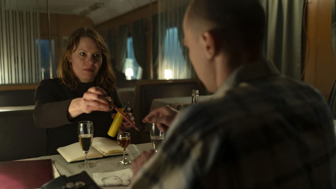 Abteil Nr. 6 backdrop 16