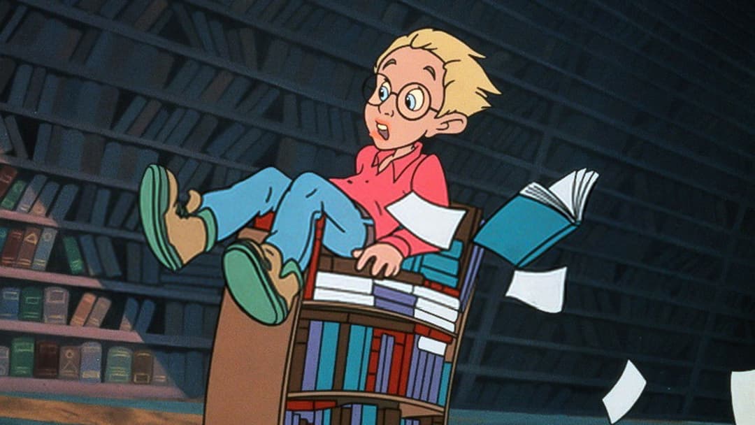 The Pagemaster backdrop 10