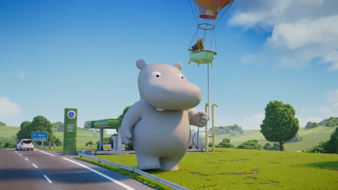 Da Mumbo Jumbo blev kæmpestor backdrop 1