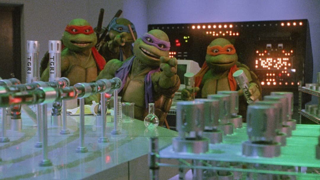 Юні мутанти черепашки ніндзя 2: Таємниця препарату backdrop 19