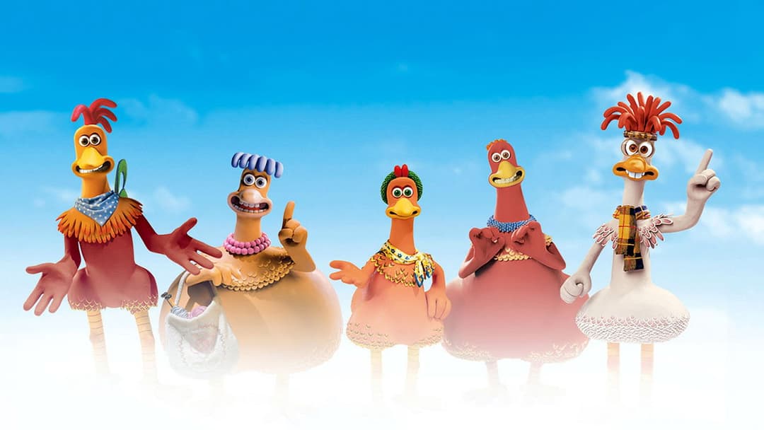 Chicken Run - Hennen rennen backdrop 9