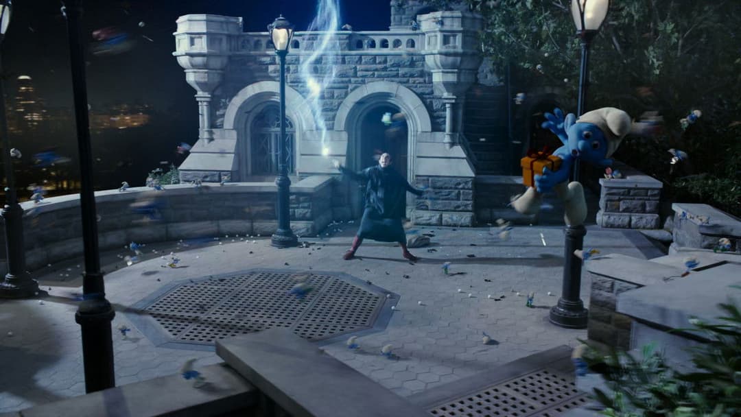 The Smurfs backdrop 6