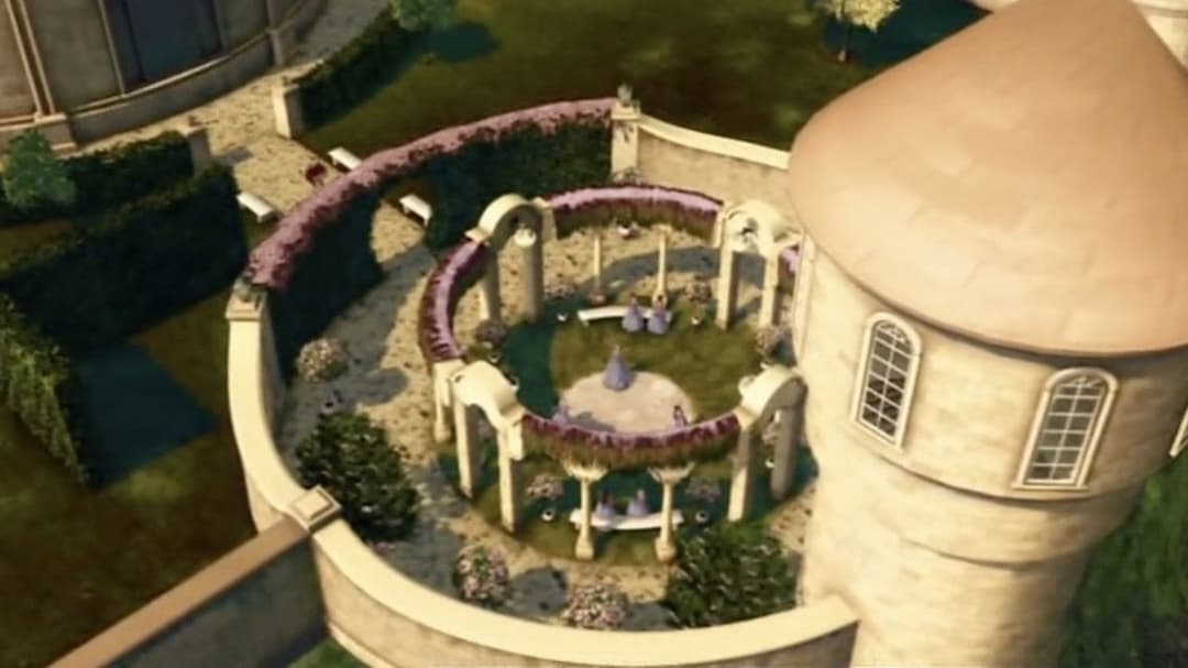 Barbie in Die 12 tanzenden Prinzessinnen backdrop 18