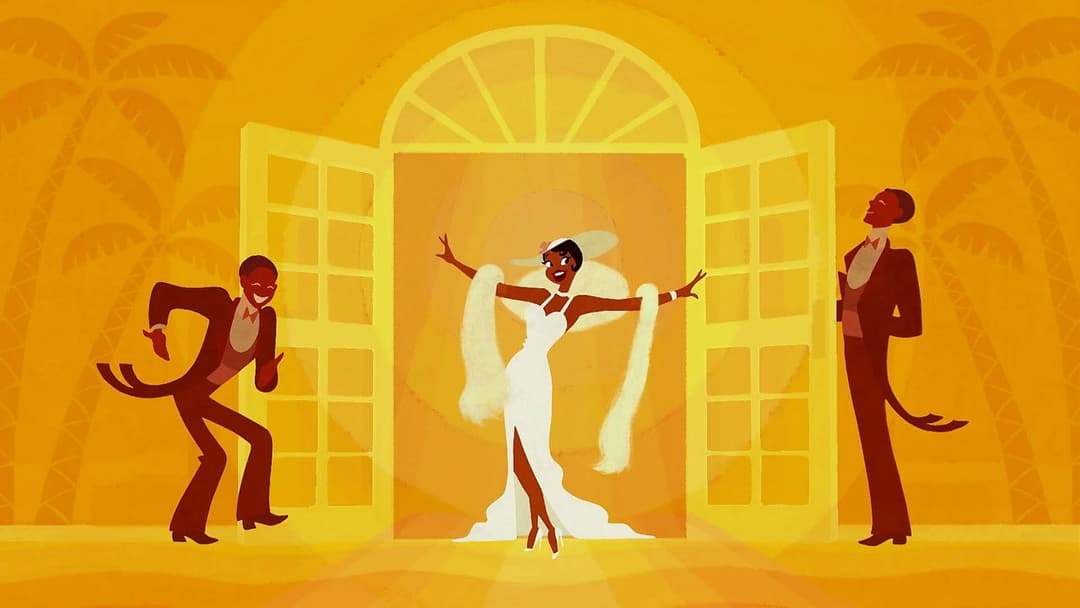 The Princess and the Frog backdrop 17