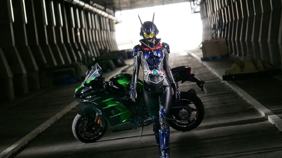 Kamen Rider Eins with Girls Remix backdrop 3