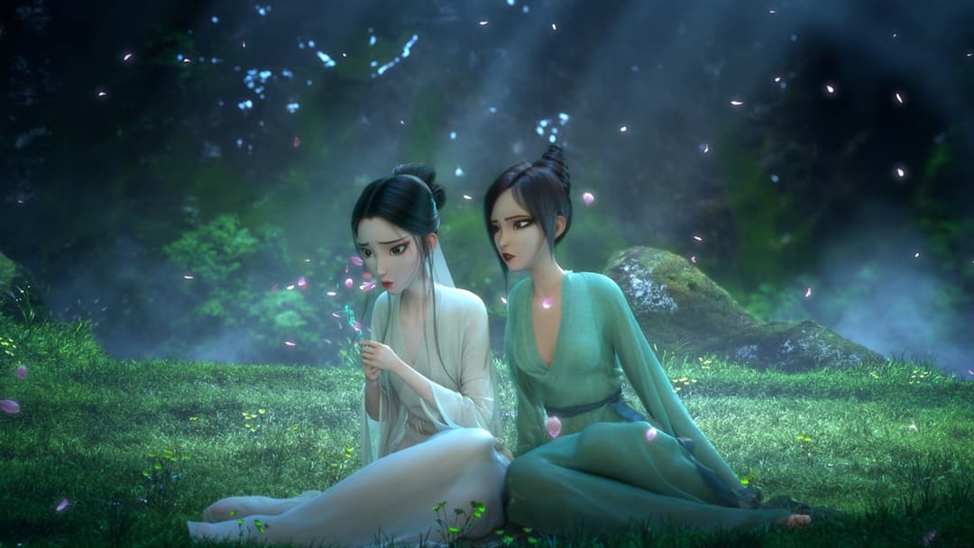 White Snake backdrop 5