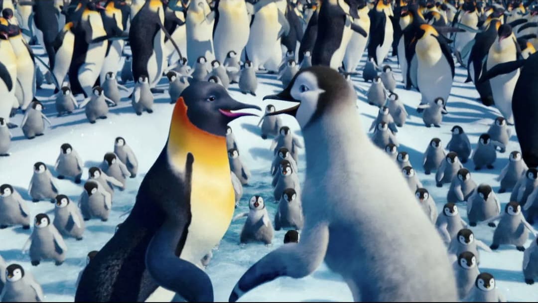 Happy Feet Two backdrop 7