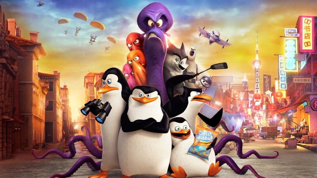 Penguins of Madagascar backdrop 2
