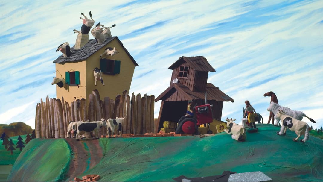 Panique au village backdrop 4