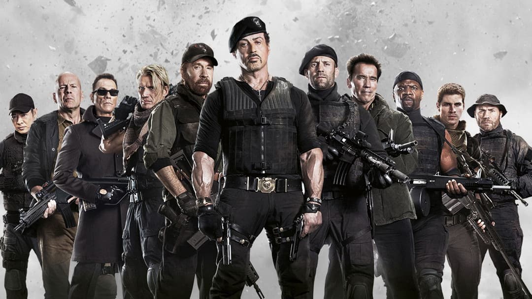 The Expendables 2 backdrop 5