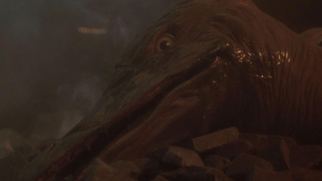 Godzilla vs. Spacegodzilla backdrop 5