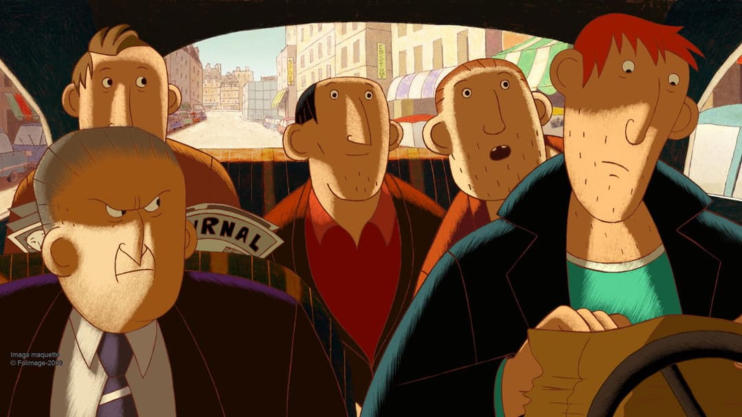 Die Katze von Paris backdrop 6