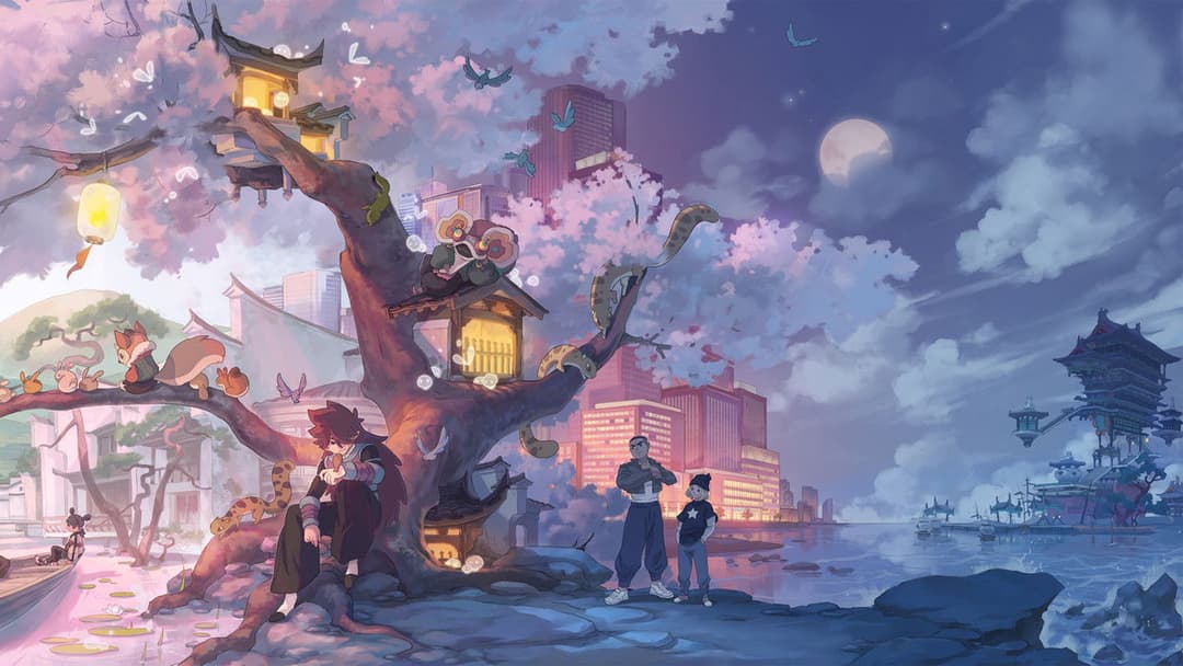 The Legend of Hei backdrop 7