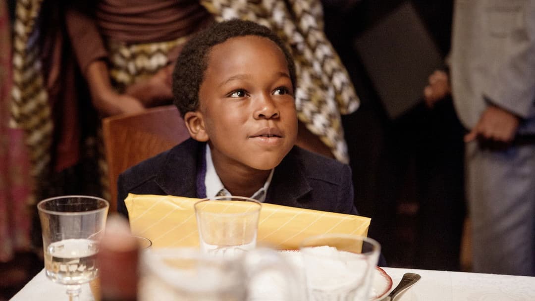 Ein Dorf sieht schwarz backdrop 13