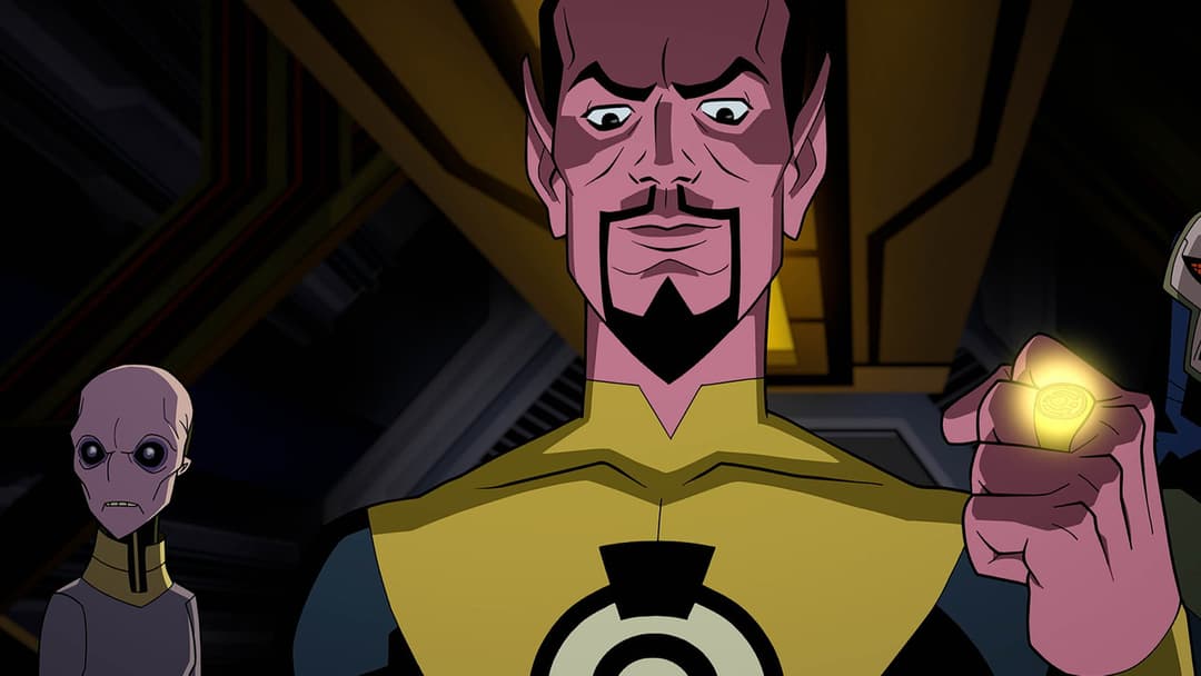 Green Lantern: Beware My Power backdrop 12