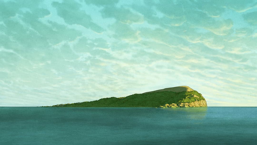 Die rote Schildkröte backdrop 10