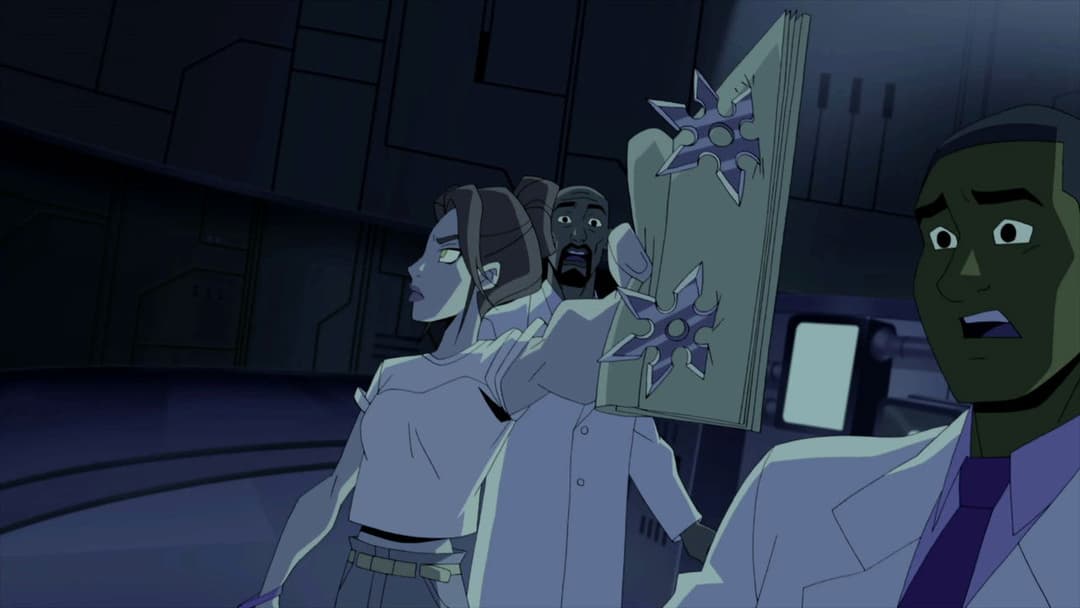 Бетмен проти Підлітків-мутантів черепашок-ніндзя backdrop 20