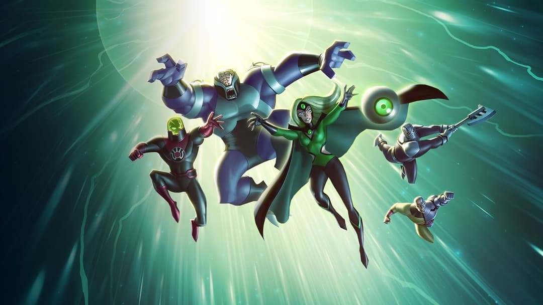 Justice League vs. the Fatal Five backdrop 6