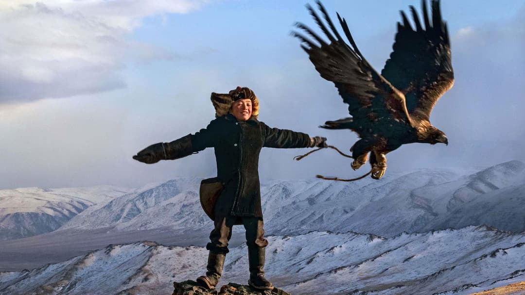 The Eagle Huntress backdrop 8