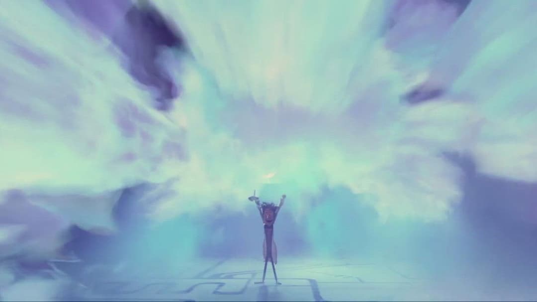 Wolkig mit Aussicht auf Fleischbällchen backdrop 16