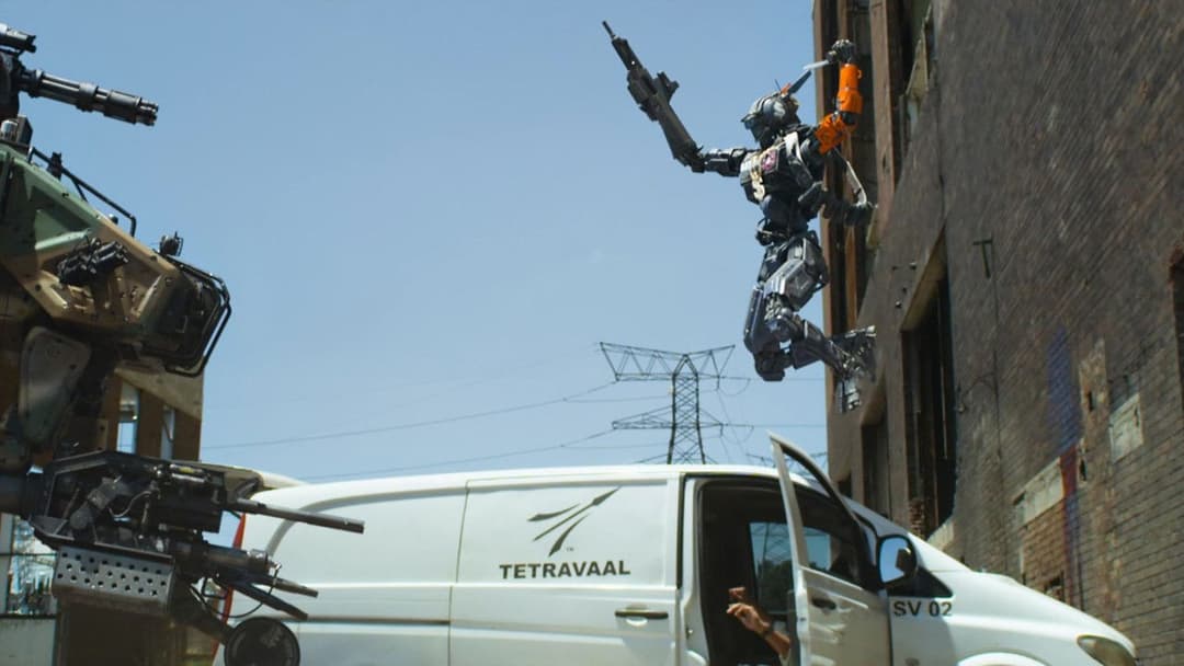 Робот Чаппі backdrop 10